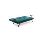 Atelier Del Sofa Sofá-Cama de 3 Plazas Verde Petróleo